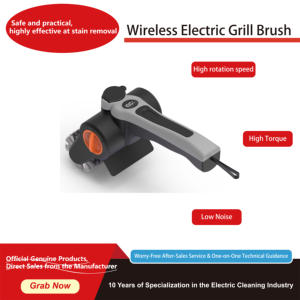 Prodotto Più Venduto 2025 IPX8: Spazzola Elettrica per Barbecue con Serbatoio d'Acqua e Set Completo di Utensili, Più Pratica - Product Image 2