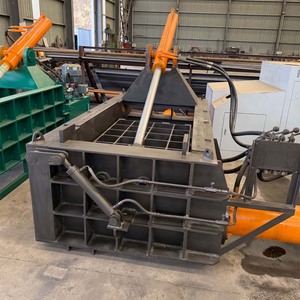 China Famous <b>Scrap</b> <b>Steel</b> Metal Baler Aluminum Can Press Machine for Sale With Good Price - Product Image 1
