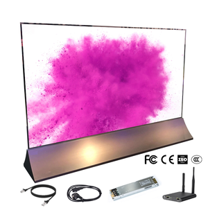 Độ trong suốt cao trong nhà/ngoài trời <span class=keywords><strong>LED</strong></span> hiển thị phim linh hoạt màn hình kính tường cho trung tâm mua sắm cửa hàng căng ra cho dễ dàng - Product Image 3