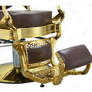 Cómoda Silla de Barbero de Cuero Clásica para Salón de Belleza - Product Image 6