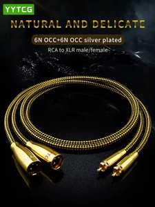 Câble double <span class=keywords><strong>RCA</strong></span> vers <span class=keywords><strong>XLR</strong></span> mâle/femelle <span class=keywords><strong>XLR</strong></span> vers <span class=keywords><strong>RCA</strong></span> POUR Câble Phono Câble de connexion audio stéréo HiFi Câble de microphone - Product Image 3