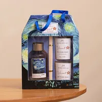 Coffret Cadeau d'Aromathérapie Sans Flamme, Souvenir, Huile Essentielle Parfumée en Rotin, Fabricant en Gros de Bougies d'Aromathérapie