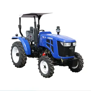 Multifunción 60HP 4 tractores de ruedas para maquinaria agrícola