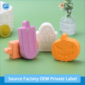 Bombas de Baño Efervescentes al por Mayor de Fábrica OEM con Etiqueta Privada, Estilo Lindo, Empaque en Caja de Regalo, Lavables, con Forma, Nutritivas para la Piel, 25 Años de Experiencia - Product Image 2