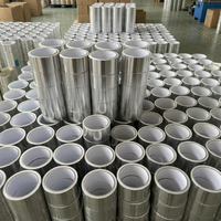 Ruban adhésif en aluminium souple personnalisé, résistant à la chaleur, multi-usages, à prix réduit, en promotion