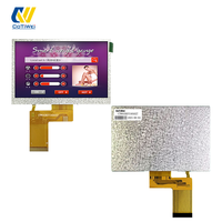 4.3 İnç TFT LCD Ekran Modülü 480x272 RGB 40-Pin LED Arka Aydınlatmalı Güneş Işığında Okunabilir 400nit Yüksek Parlaklık