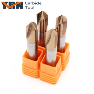 Fraise à chanfreiner <span class=keywords><strong>YRN</strong></span> 60/90/120 degrés à 3 dents en carbure monobloc - Product Image 6