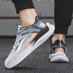 Zapatillas Deportivas de Moda para Correr y Caminar, Diseño de Corte Bajo, Transpirables, Antideslizantes, Suelas de Goma, Amortiguación EVA, con Cordones, Ligeras - Product Image 6