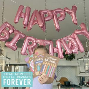 Cartes de vœux en kraft « Joyeux <span class=keywords><strong>Anniversaire</strong></span> » en gros – 6 designs mignons avec gâteau, bougie et dessins animés – Cartes de vœux pour enfants et adultes - Product Image 4