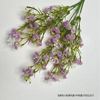 Bouquet de fleurs artificielles de gypsophile Fleurs de colle douce pour la décoration de mariage à la maison de la Saint-Valentin