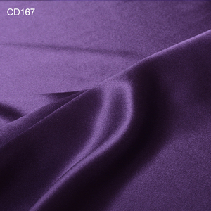 HYSK Purple Natural 30 Momme 100% Mulberry <strong>Charmeuse</strong> <strong>Silk</strong> Satin <strong>Fabric</strong> <strong>Wholesale</strong> All Stock for <strong>Silk</strong> Sleepwear Evening Dress - Product Image 6