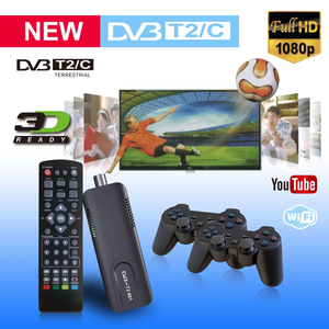 Consola de <span class=keywords><strong>Juegos</strong></span> Transfronteriza ISDB-T/DVB-T2, Decodificador de TV 4K Android de Doble Sistema con Función Inalámbrica para <span class=keywords><strong>Dos</strong></span> <span class=keywords><strong>Jugadores</strong></span> - Product Image 1