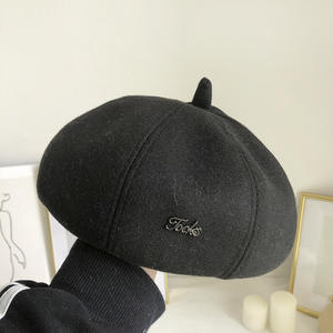 Béret pour femme, automne et hiver, nouveau chapeau octogonal de peintre, chapeau décontracté polyvalent, chapeau de newsboy, chapeau rétro britannique - Product Image 4