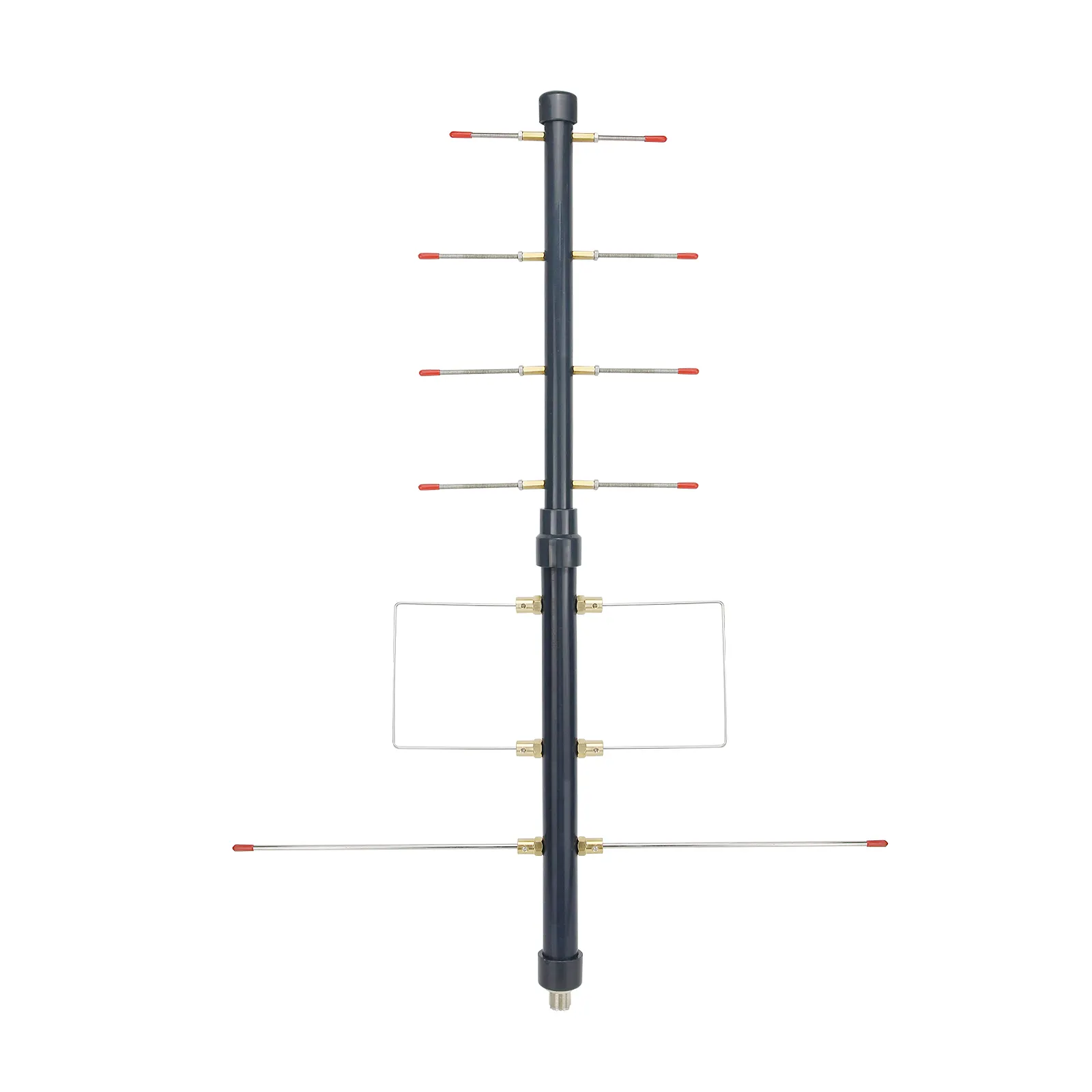 HamGeek HG-U80 6-Element Yagi Antenna UHF 400Mhz-480Mhz Full-Band Satellite Directional Antenna