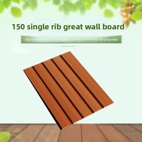 Vente directe usine – Panneaux muraux 4 rails style Grande Muraille pour intérieur et extérieur, rénovation hôtelière, lambris de plafond et revêtement mural pour le commerce