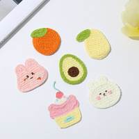 Fabrikant Duurzame Aangepaste Kleuren 5.5Cm Chenille Patches Heat Press 3M Lijm Stick-On Letter Patches
