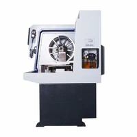 Machine-Outil à Tour CNC pour Jantes en Alliage, Découpe Diamant, Machine de Profilage et Réparation de Jantes d'Atelier