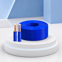 Câble électrique en cuivre de haute qualité isolé en PVC, à faible excentricité et ignifuge, pour le câblage de la construction.