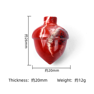 Decorazioni per la Casa in Cristallo Naturale Intagliato, Pietre Curative a Forma di Nocciole e Pigne, Ornamenti Creativi in Miniatura Fai-da-Te - Product Image 3