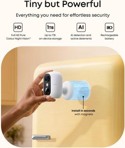 Caméra de sécurité extérieure sans fil Eufy EufyCam C35, lot de <span class=keywords><strong>2</strong></span>, HomeBase Mini, support magnétique, <span class=keywords><strong>vision</strong></span> nocturne <span class=keywords><strong>HD</strong></span>, sans abonnement - Product Image 3
