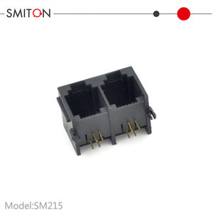 Connecteur femelle 2 ports RJ11 6P4C pour téléphone PCB Jack - Product Image 4
