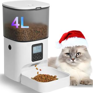 Smart 5.5L Stainless Steel Automatic Pet <b>Feeder</b> for <b>Cats</b> and Dogs Stylish Modern Design with Camera Durable and Charge Powered - Product Image 1