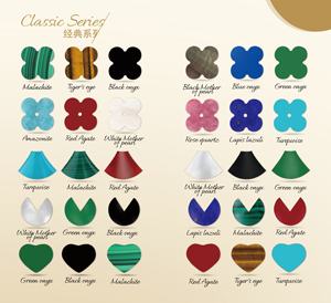 Madreperla per Gioielli Vendita Diretta Bracciale e Collana con Quadrifoglio in Conchiglia Naturale Bianca 10mm Gemme Sciolte Luminose - Product Image 6