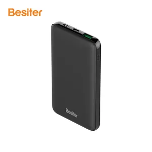 BSTD-C1001Q free sample available OEM logo power banks 10000mAh super fast charging power bank portable and ultra slim