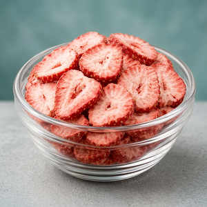 Best Quality Premium <b>Freeze</b> <b>Dried</b> Strawberry Slices 100% Real <b>Fruit</b> Vegan Bulk Sweet Healthy Ready to Eat Snack - Product Image 1