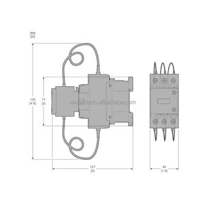 Schnei der控制接触器开关电容Capator线圈螺钉端子夹具LC1DMKM7 LC1DPKM7 <span class=keywords><strong>P</strong></span>[33.3kva] M[25kvar] 220V - Product Image 5
