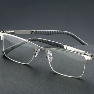 Gafas de Lectura Multifocales de Metal de Alta Calidad 2025, Montura Media, para Hombre, Fotocromáticas, Anti Luz Azul, para Presbicia - Product Image 2