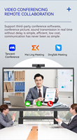 Tableau blanc interactif Offre Spéciale écran LCD multi-touch écran plat LCD affiche moniteur carte intelligente 4k pour l'éducation et les réunions