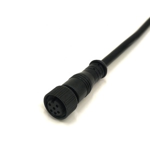 4 broches connecteur <span class=keywords><strong>blanc</strong></span> ou <span class=keywords><strong>noir</strong></span> fil Mâle à Femelle Câble Étanche pour LED Bandes Lumineuses LED lumière d'inondation - Product Image 2