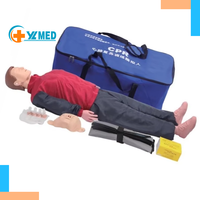 Mannequin de RCP pour adultes en PVC intégral, mannequin de formation aux premiers secours en plastique rigide pour infirmières, mannequin de RCP pour adultes CE/ISO