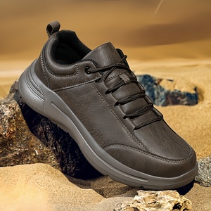 <span class=keywords><strong>Chaussures</strong></span> de marche décontractées et polyvalentes en microfibre imperméables pour hommes, collection automne-hiver 2026, style oversize - Product Image 3