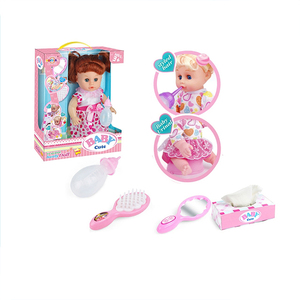 <span class=keywords><strong>DK</strong></span> Toys-muñeca con accesorios para niñas, juguete de muñeca de 14 pulgadas con espejo - Product Image 1