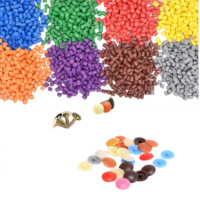 Masterbatch stabilisé aux UV et résistant à la décoloration pour couvre-vis de mobilier d'extérieur, résistant aux intempéries, anti-âge, fibres en poudre pour moulage