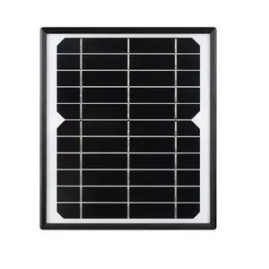 Güneş Mini paneli veya fotovoltaik modül 5v 6 w ABS plastik çerçeve toptan fiyat ile Shenzhen çin Mini güneş panelleri 5.5v 6 w