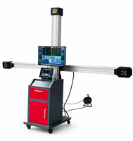 Máquina de Alineación de Ruedas 3D para Camiones y Autobuses, Alineador de Ruedas con Medición Multi-Eje, Control Inalámbrico y Seguimiento por Cámara