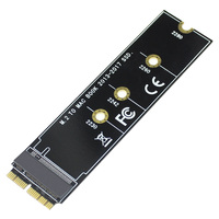 M.2 NVME SSD dönüştürücü adaptör kartı için MacBook hava Pro Retina 2013-2017