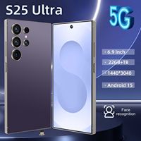 Smartphone 2025 S25 Ultra 5G, Doble SIM, Pantalla Completa HD de 6.9 Pulgadas, Reconocimiento Facial, 22GB+2TB, Android 15, Carga Rápida de 100W, 108MP