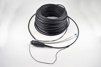 Cordon de brassage à fibre optique blindé extérieur étanche de 15 m, 5,0 mm Fullax DLC-DLC, monomode G657A1, gaine LSZH pour FTTA