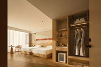 SHIYI Ensembles de chambre à coucher d'hôtel Fabricant de meubles d'hôtel chinois Ensemble de lits en bois Tête de lit d'appartement et d'hôtel