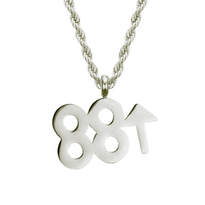 Nuevo Collar con Colgante de Número de Aleación con Diseño Urbano Personalizado 2026, Estilo Hiphop Rap, Collares para Hombre, Joyería de Moda al por Mayor - Product Image 5