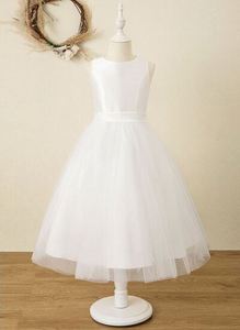 Vestidos <span class=keywords><strong>de</strong></span> Primera Comunión para Niña <span class=keywords><strong>de</strong></span> Encaje <span class=keywords><strong>Blanco</strong></span> Sagrado <span class=keywords><strong>Vestido</strong></span> <span class=keywords><strong>de</strong></span> Niña <span class=keywords><strong>de</strong></span> las Flores para Iglesia Verano Boda Bautizo - Product Image 6