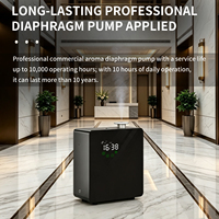 Diffuseur d'arômes intelligent en métal 1000 ml sans eau, électrique, connecté à la climatisation et au conduit d'air frais pour usage extérieur en hôtel
