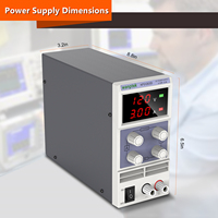 Alimentation électrique à découpage réglable de laboratoire Wanptek 120V/3A 360W haute puissance, sortie simple