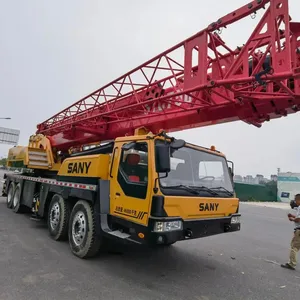 Tweedehands Gebruikt Sany Stc 250H Stc500 Stc750 25 T/25 Ton Mobiele Kraan/Vrachtwagenkraan Tadano 50 Ton 55 Ton Gebruikte Vrachtwagenkranen Kato