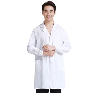 <span class=keywords><strong>Camice</strong></span> da Laboratorio a Maniche Lunghe per Studenti Universitari, Farmacisti, Medici, Infermieri, Laboratori Alimentari, Fabbriche, Tuta da Lavoro - Product Image 3