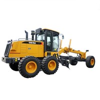 Niveleuse GR180 de 15400 kg de poids opérationnel, machine de construction routière haute performance